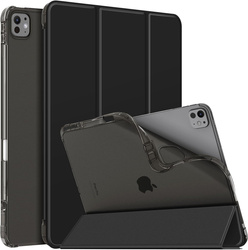 FINTIE iPad Pro 13-inch Case, Black, Transparent