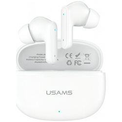 Słuchawki TWS USAMS E05 Bluetooth 6.0    bezprzewodowe biały