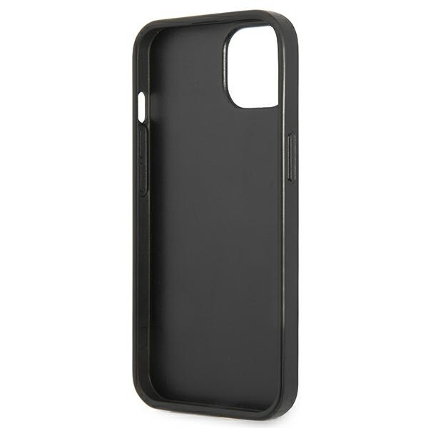 Guess GUHCP13SPS4MK iPhone 13 mini 5,4"czarny/black hardcase Saffiano 4G Small Metal Logo
