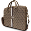 Guess Torba GUCB15P4RPSW 16" brązowy/brown 4G Printed Stripes
