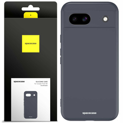 Spacecase Etui Silicone Case Google Pixel 8A black