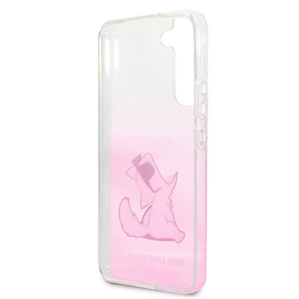 KARL LAGERFELD KLHCS22SCFNRCPI S22 S901 HARDCASE RÓŻOWY/PINK CHOUPETTE EAT