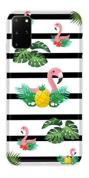 CASEGADGET CASE OVERPRINT FLAMINGOS 2 GALAXY S20 PLUS