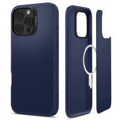 Etui Spigen Cyrill Kajuk MagSafe na iPhone 16 Pro - granatowe