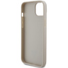 Guess GUHCP15SPCRTHCD iPhone 15 / 14 / 13 6.1" złoty/gold hardcase Croco Triangle Metal Logo