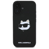 Karl Lagerfeld KLHMP16SSCHPPLK iPhone 16 czarny/black HC MagSafe Sil Choupette Head Print