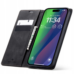 Spacecase Etui Wallet iPhone 15 Plus black