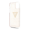 Guess GUHCN58SGTLGO iPhone 11 Prozłoty/gold hard case Glitter Triangle