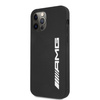 Etui AMG Silicone Big Logo na iPhone 12 Pro Max - czarne