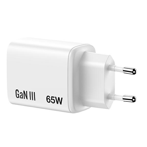 Ładowarka sieciowa Verbatim Essentials   GaN 65W biały 32353