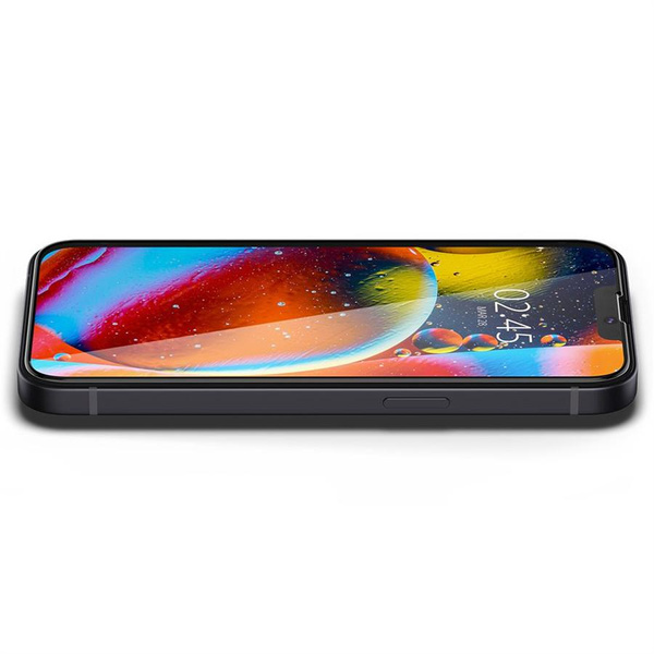 Spigen Glass FC Tempered Glass for iPhone 13 / 13 Pro / 14 / 16e - Black