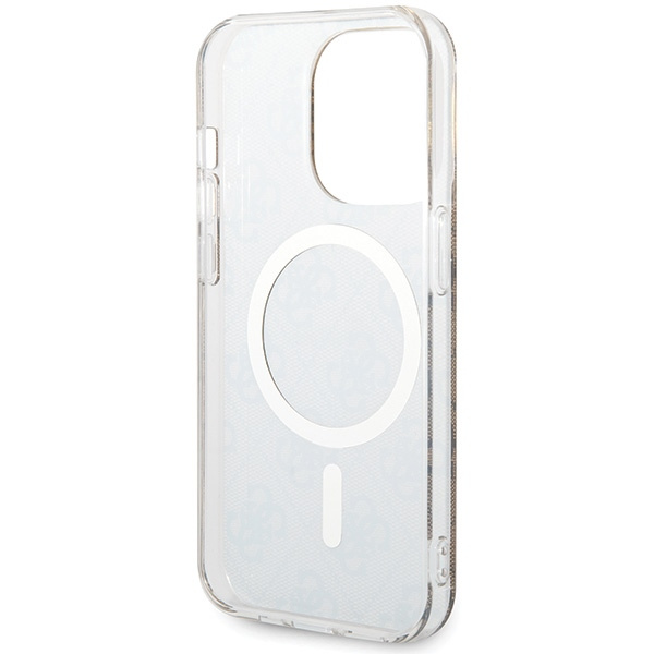 Guess GUHMP15LH4STW iPhone 15 Pro6.1" brązowy/brown hardcase IML 4G MagSafe
