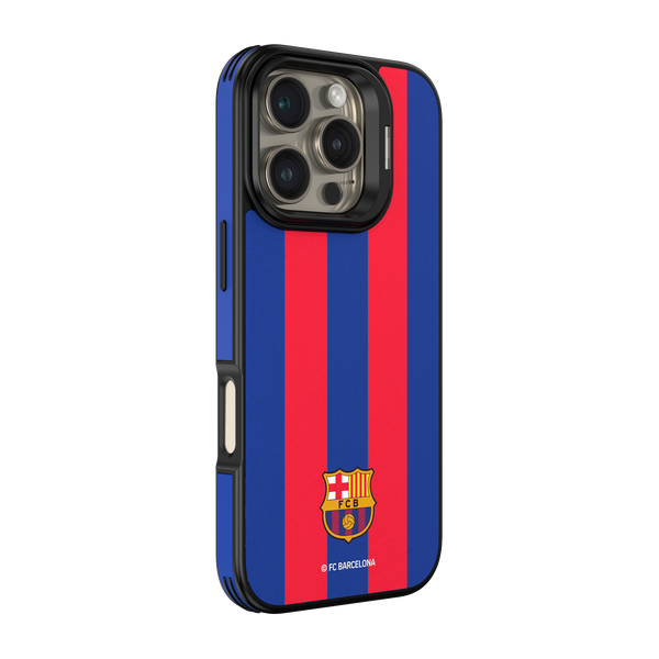 FC Barcelona Case for iPhone 16 Pro Magnetic Case MagSafe OCFCBMCIP16PBG BG