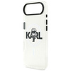 Etui Karl Lagerfeld IML Karl Sketch Logo MagSafe do iPhone Air przezroczysty