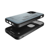 DIESEL MOULDED CASE DENIM FW20 IPHONE 12 MINI CZARNY/NIEBIESKI