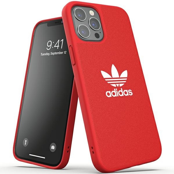 Adidas Moulded Case Canvas iPhone 12 Pro Max czerwony/red 42270