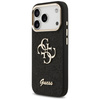 Etui Guess Fixed Glitter Big 4G Metal    Frame do iPhone 17 Pro czarny