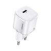 USAMS Ład. siec. 1xUSB-C T36 mini 20W(only head) PD3.0 Fast Charging biały/white CC124TC02 (US-CC124)