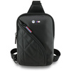 Torebka na telefon BMW Carbon Pocket&Metal Logo Crossbody czarny