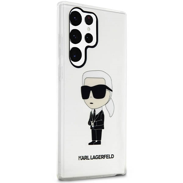 KARL LAGERFELD KLHCS23LNKNKTCT S23 ULTRA S918 TRANSPARENT HARDCASE IKONIK KARL LAGERFELD
