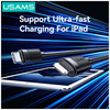 Kabel USAMS U94 30W USB-C do Lightning   1m czarny
