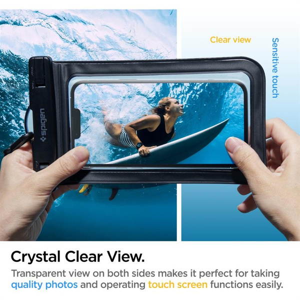 Spigen Aqua Shield A601 case waterproof IPX8 - black