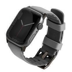 Pasek UNIQ Linus na Apple Watch 1/2/3/4/5/6/7/8/SE/SE2/Ultra 42/44/45/49mm - szary
