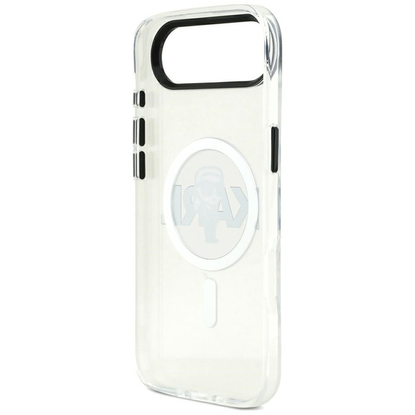 Etui Karl Lagerfeld IML Karl Sketch Logo MagSafe do iPhone Air przezroczysty