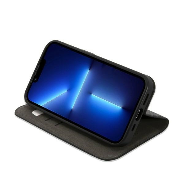 Guess GUBKP14MHG4SHK iPhone 14 Plus / 15 Plus 6.7" czarny/black book 4G Vintage Gold Logo