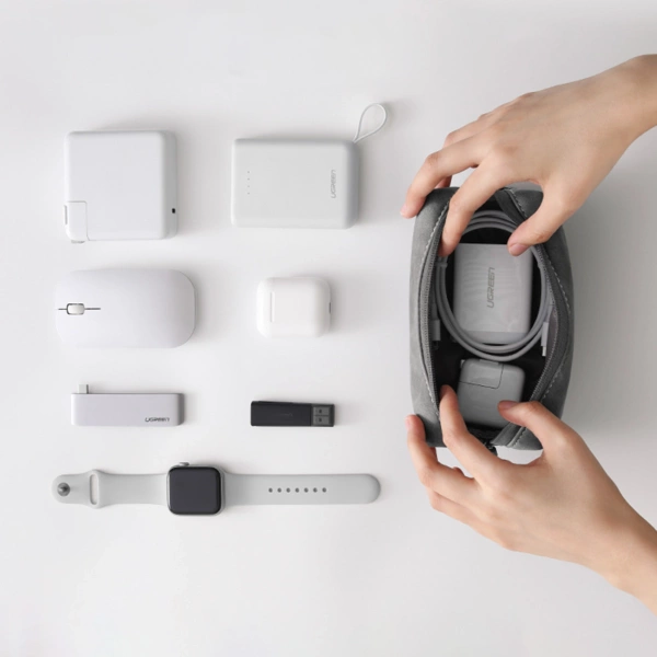 Ugreen case pouch multifunctional organizer for accessories gray (LP285)