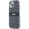 DKNY DKHMP15MHRHSEK iPhone 15 Plus /14 Plus 6.7" czarny/black hardcase IML Mono & Stripe MagSafe