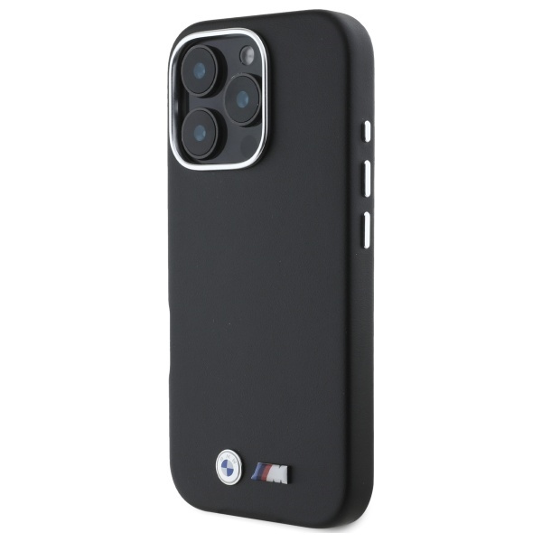 BMW BMHMP16X23PMWK iPhone 16 Pro Max      6.9" czarny/black hardcase M Smooth Full Wrapped Metal MagSafe