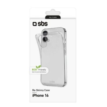SBS Made In Europe Cover with 20% recycled materials for iPhone 16