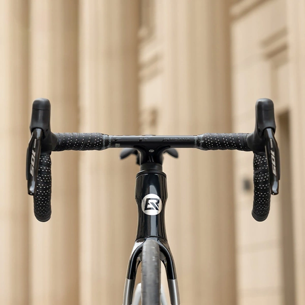 Owijka Rockbros na kierownicę silikonowa perforowana - pomarańczowa