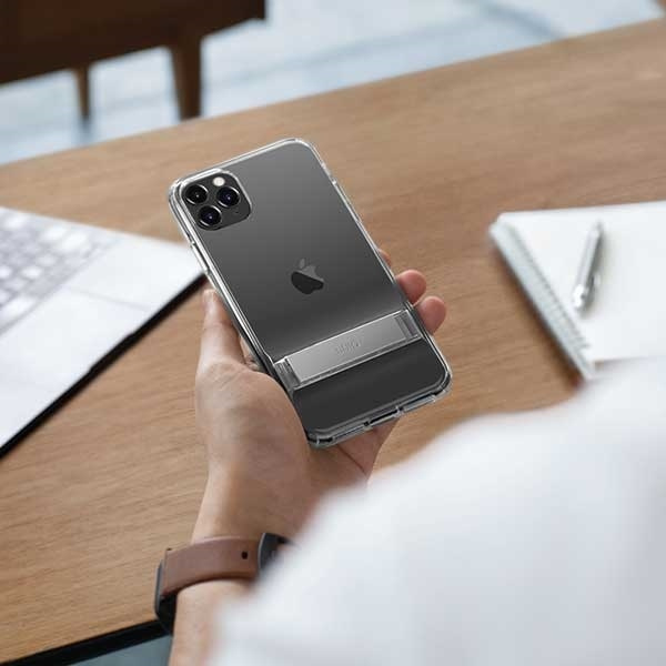 UNIQ etui Cabrio iPhone 11 Pro Maxszary/smoked grey