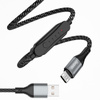 DUDAO USB CABLE - MICRO USB 5 A 1 M TIMER TIMER 1 - 5 HOURS BLACK (L7XSM)