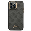 Guess GUHCP14XHG4SHK iPhone 14 Pro Max 6,7" czarny/black hard case 4G Vintage Gold Logo