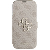 Etui Guess Book 4G Metal Logo do iPhone  17 Pro różowy