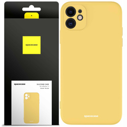 Spacecase Etui Silicone Case iPhone 11 yellow