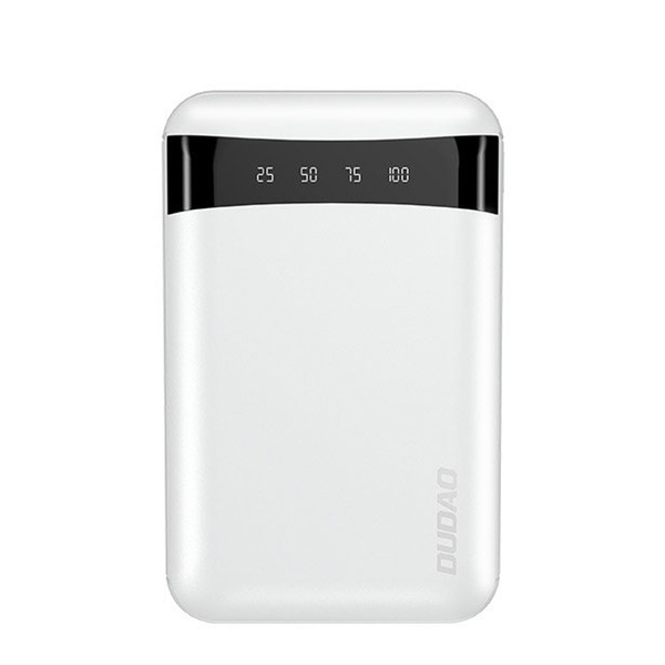 DUDAO PORTABLE USB POWER BANK 10000MAH WHITE (K3PRO MINI)