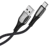 JELLICO cable B18 USB-C 3.1A 1M Black