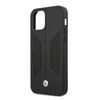 Etui BMW BMHCP12LRSCSK iPhone 12 Pro Max6,7" czarny/black hardcase Leather Perforate Sides