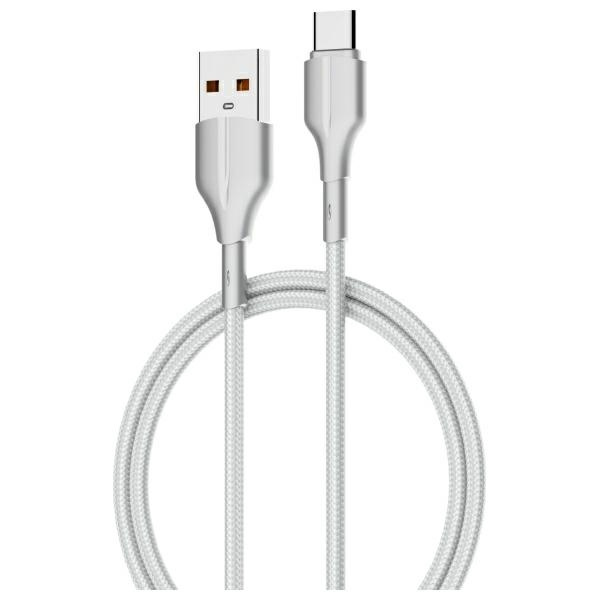 Beline Kabel 25W USB-A/USB-C 2m           biały/white BLNCWC02
