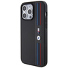Etui BMW Tricolor M Collection na iPhone 15 Pro - czarne