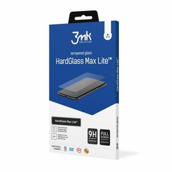 3MK HARDGLASS MAX LITE SONY XPERIA 1 V BLACK / BLACK FULLSCREEN GLASS LITE