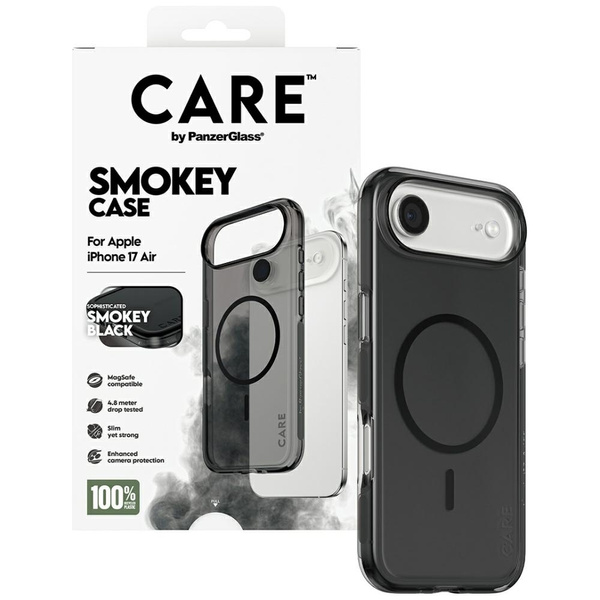 Etui CARE by PanzerGlass Flagship Urban  Explorer w. Black MagSafe do iPhone Air dymny
