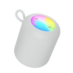 Głośnik bluetooth LED 5W 3h Hoco HC30 szary