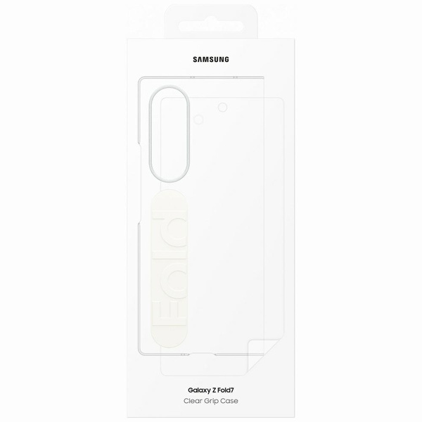 Etui Samsung Clear Grip Case do Galaxy Z Fold7 przezroczysty