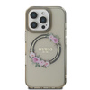 Guess GUHMP16XHFWFCK iPhone 16 Pro Max   6.9" czarny/black hardcase IML Flowers Wreath MagSafe