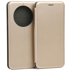Etui Beline Book Magnetic Realme 12 4G   złoty/gold